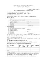 Mẫu phụ lục hợp đồng mua bán hàng hóa