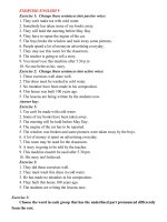 NỘI DUNG ÔN TẬP MÔN TIẾNG ANH 6, 7, 8, 9 TỪ NGÀY 6 THÁNG 04 ĐẾN NGÀY 18 THÁNG 04 NĂM 2020