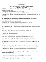 ĐỀ CƯƠNG HƯỚNG DẪN ÔN TẬP CÔNG DÂN 11- HKII