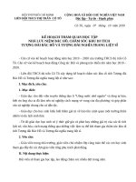 Kế hoạch chăm sóc khu di tích tượng bác 