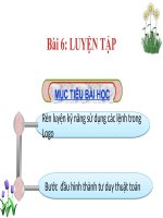 Chủ đề 5 : Bài 6. Luyện tập | Tiểu học Dương Quang