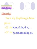 Tuần  2 LT&C: (MRVT): Nhân hậu - Đoàn kết