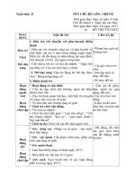 giáo án tuần 11 : ngay hoi cac thay co ( tuan phụ) - năm học 2018-2019