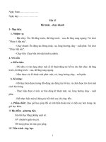 Giáo án môn giáo dục thể chất lớp 6 kì 2 soạn 5 hoạt động mới nhất