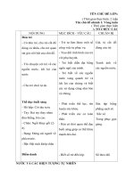 giáo án tuần 28- Vòng tuần hoàn của nước- 2018-2019