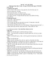 kế hoạch chủ đề mùa hè với bé