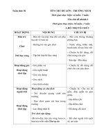 Giáo án hỗ trợ tuần 1: Ngày hội đến trường- Lớp 5 tuổi d- năm học 2017-2018