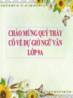 CÁCH làm bài NGHỊ LUẬN về một tác PHẨM TRUYỆN HOẶC đoạn TRÍCH 
