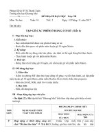 Tin học lớp 3 - Tuần 10: Tập gõ các phím ở hàng cơ sở (Tiết 1) | Tiểu học Khương Mai