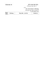 giao án tuần 10 - đo dùng gia đình nam 2018-2019