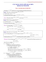 Luyện thi cấp tốc đại học 2011 phần Giải tích – Thầy Đồ – Dạy toán – Học toán