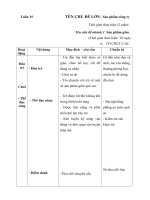 Giáo án tuần 15- Sản phẩm gốm quê em