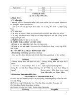 Giáo án toán 6 phần hình học soạn 5 hoạt động theo cv 5512 mới nhất