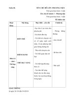 giáo án tuần 28. PTGT đường bộ. NH 2017-2018
