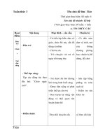 giáo án tuần 3- Bé vui tết trung thu- 2018-2019