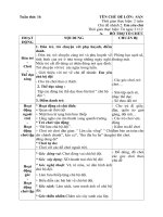 Giao án tuần 16:ẹm yêu chú bộ đội