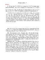 Bài tập độ đo và tích phân Lebesgue có lời giải