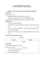 Giáo án đạo đức lớp 1 từ bài 18   30   KNTT 