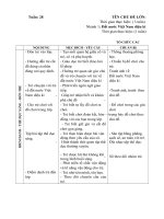 giáo án tuần 28 đất nước việt nam diệu kì