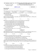 Đề thi thử thpt quốc gia 2017 môn Vật lý có đáp án | dethivn.com