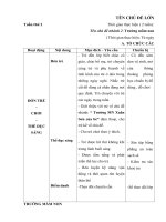 giáo án tuần 2- trương mầm non Xuân Sơn của bé năm 2018-2019