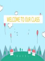 Tiếng Anh 7 - Tiết 58 - Unit 7 lesson 1 Getting Started