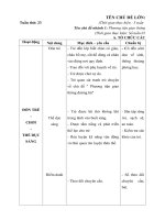 GIÁO ÁN TUẦN 23- PHƯƠNG TIỆN GIAO THÔNG ĐƯỜNG BỘ