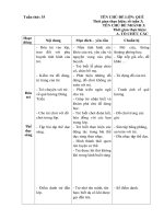 Tuần 35 ( Tuần chính) chủ đề: Quê Hương- Đất Nưoức- Bác Hồ