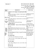 GIÁO ÁN PHỤ TUẦN 17- ĐỘNG VẬT TRONG GIA ĐÌNH