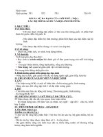 BÀI 51: SỰ ĐA DẠNG CỦA LỚP THÚ ( Tiếp ). CÁC BỘ MÓNG GUỐC VÀ BỘ LINH TRƯỞNG