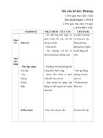 GIÁO ÁN TUẦN 24- PHƯƠNG TIỆN GIAO THÔNG ĐƯỜNG THỦY