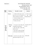 giáo án tuần 21 chủ đề chim và côn trùng năm học 2017-2018