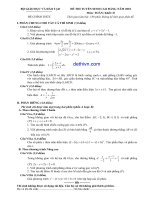 ĐỀ THI TUYỂN SINH CAO ĐẲNG NĂM 2010 Môn TOÁN Khối D | dethivn.com