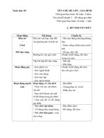 KHPH tuần 09: Đồ dùng gia đình