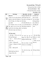 giáo an tuần 22- một số loại cây- 2017- 2018