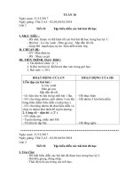 Giáo án âm nhạc tuần 18