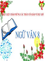 Ngữ văn 8 - Tiết 100 - Bài 25 - Viết đoạn văn trình bày luận điểm