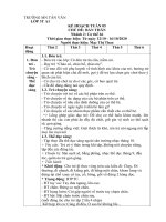 KH tuần 5 cơ thể bé