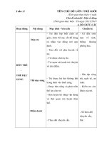 giáo án tuần 17 động vật sống trog gia đình