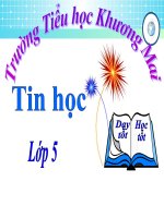 Tuần 24: Tiếp tục với câu lệnh lặp (Tiết 2) | Tiểu học Khương Mai