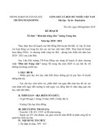 kế hoạch trung thu 2020 