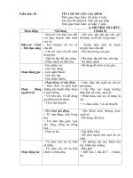 Kế hoạch phối hợp giáo dục tuần 10: Nhu cầu gia đình