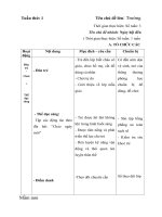 giáo án tuần 1- Ngày hội đến trường- năm học 2017-2018