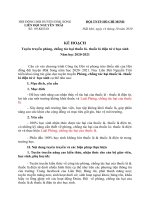 KH TT phòng chống thuốc lá  thuốc lá điện tử 