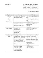 KHPH tuần 7 : Gia đình tôi