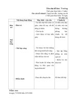 Giáo án Tuần 1: Ngày hội đến trường của bé