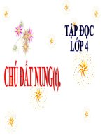 Tập đọc lớp 4 - Tuần 14: Chú đất nung (Tiếp theo) | Tiểu học Khương Mai