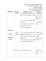 tuần 24 một số loại hoa quả