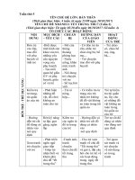 giáo án tuần 5: Chủ đề: TẾT TRUNG THU