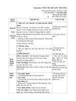 Giaó án phụ tuần 1- Lớp mẫu giáo thân yêu của bé- 2018-2019